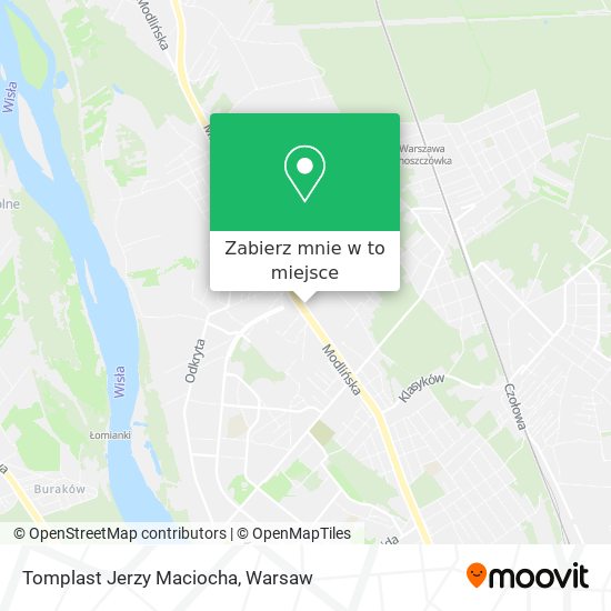 Mapa Tomplast Jerzy Maciocha