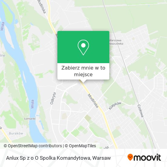 Mapa Anlux Sp z o O Spolka Komandytowa