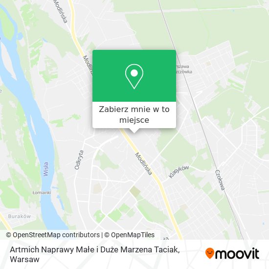 Mapa Artmich Naprawy Małe i Duże Marzena Taciak