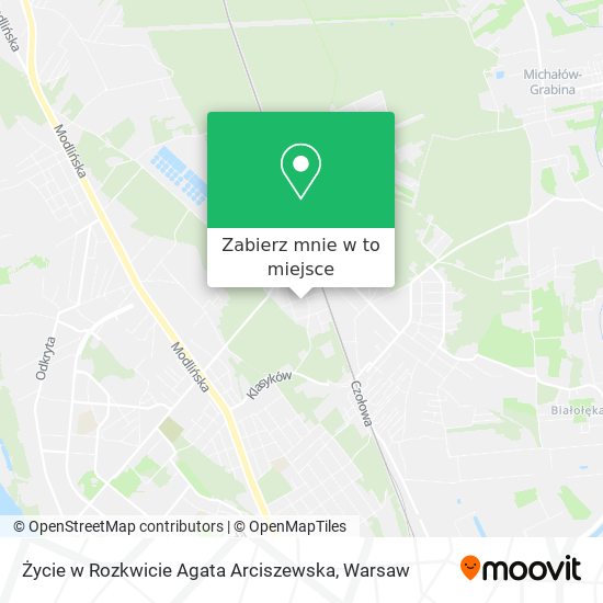 Mapa Życie w Rozkwicie Agata Arciszewska