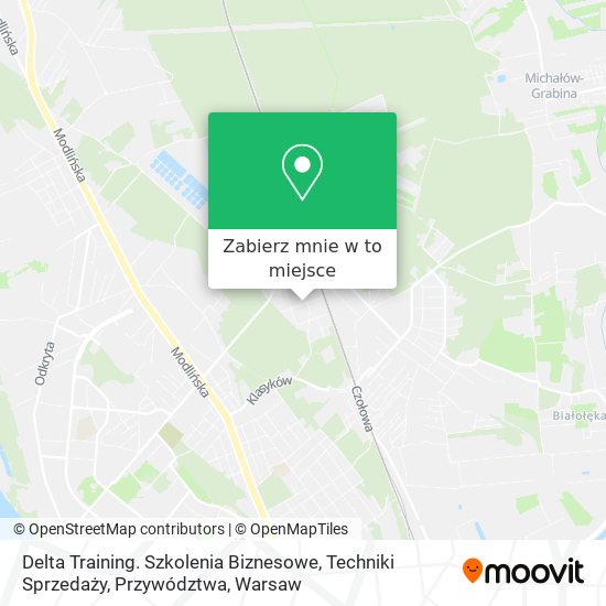 Mapa Delta Training. Szkolenia Biznesowe, Techniki Sprzedaży, Przywództwa