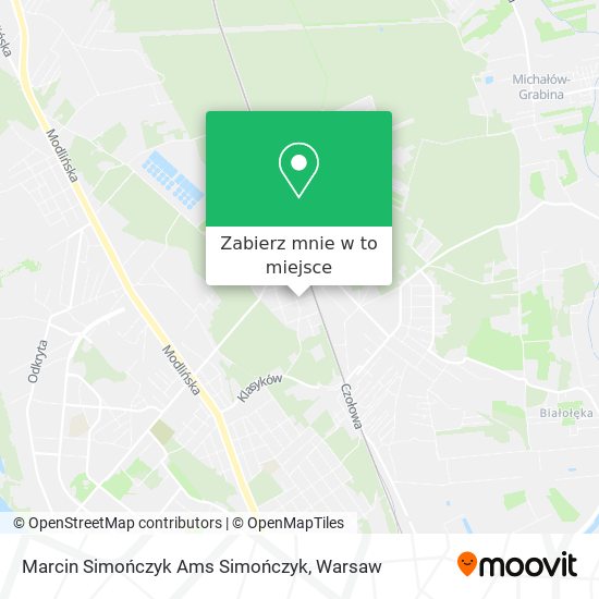 Mapa Marcin Simończyk Ams Simończyk