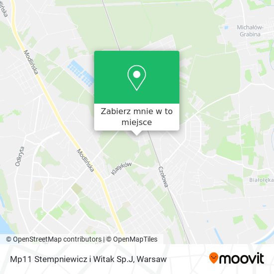 Mapa Mp11 Stempniewicz i Witak Sp.J