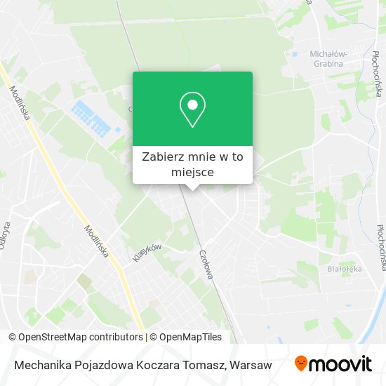 Mapa Mechanika Pojazdowa Koczara Tomasz