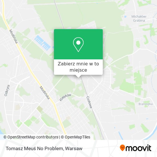 Mapa Tomasz Meuś No Problem