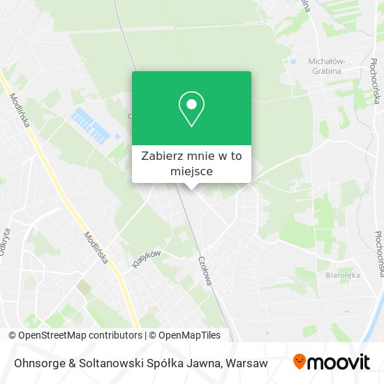 Mapa Ohnsorge & Soltanowski Spółka Jawna