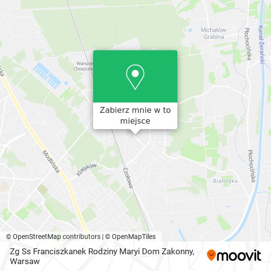 Mapa Zg Ss Franciszkanek Rodziny Maryi Dom Zakonny