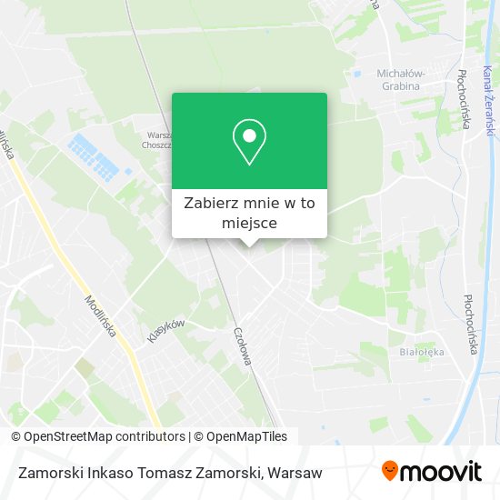 Mapa Zamorski Inkaso Tomasz Zamorski