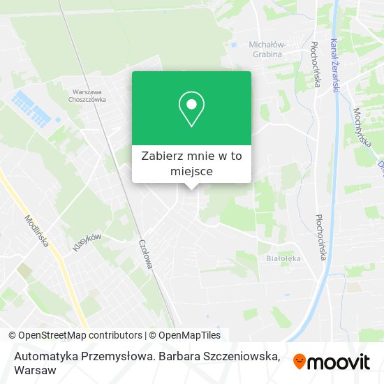 Mapa Automatyka Przemysłowa. Barbara Szczeniowska