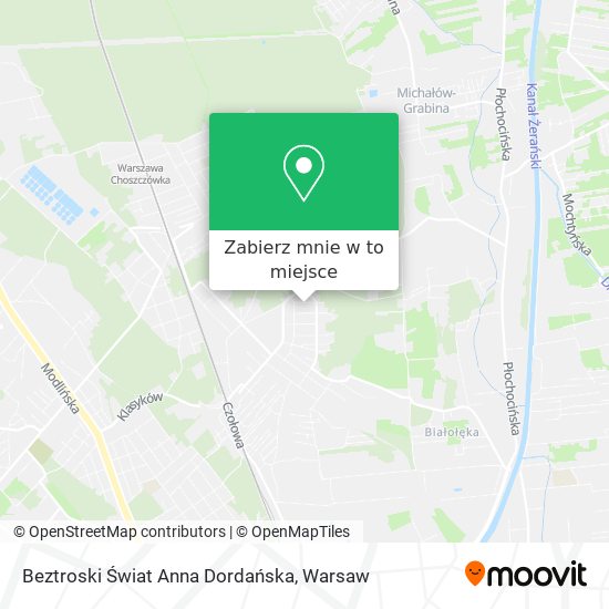 Mapa Beztroski Świat Anna Dordańska