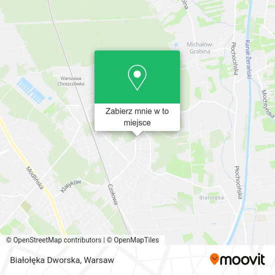 Mapa Białołęka Dworska