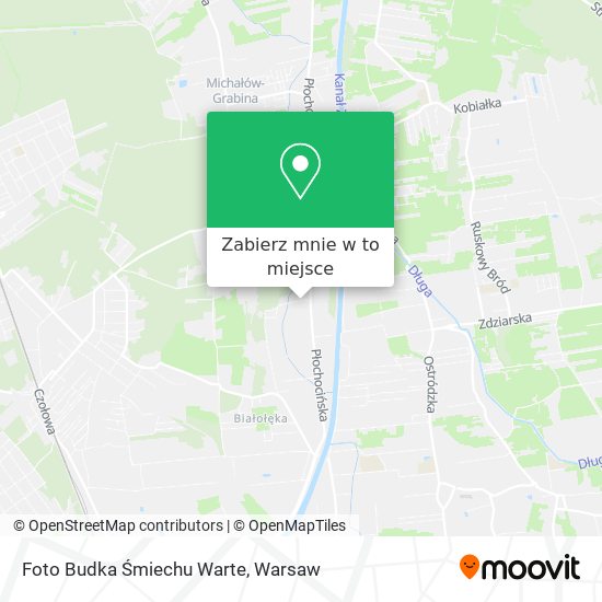 Mapa Foto Budka Śmiechu Warte