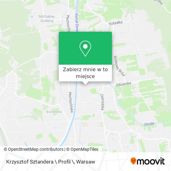 Mapa Krzysztof Sztandera \ Profil \