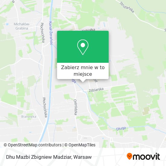 Mapa Dhu Mazbi Zbigniew Madziar