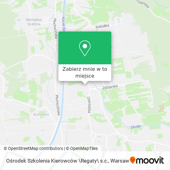 Mapa Ośrodek Szkolenia Kierowców \Regaty\ s.c.