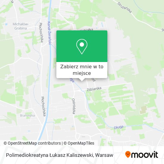 Mapa Polimediokreatyna Łukasz Kaliszewski