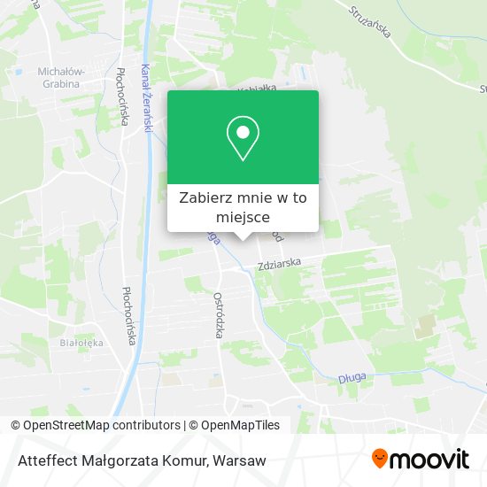 Mapa Atteffect Małgorzata Komur