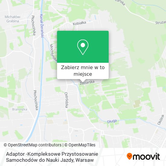 Mapa Adaptor -Kompleksowe Przystosowanie Samochodów do Nauki Jazdy