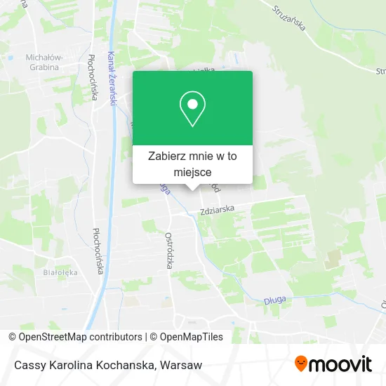 Mapa Cassy Karolina Kochanska