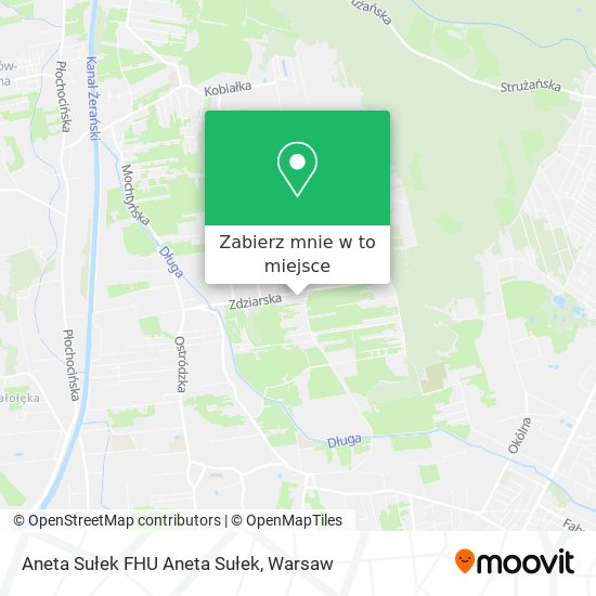 Mapa Aneta Sułek FHU Aneta Sułek