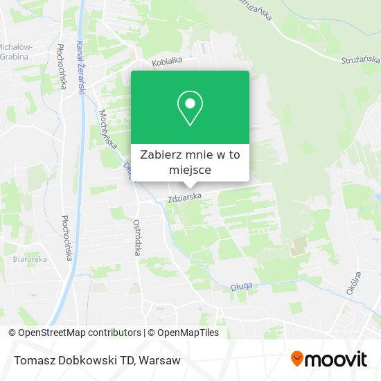 Mapa Tomasz Dobkowski TD