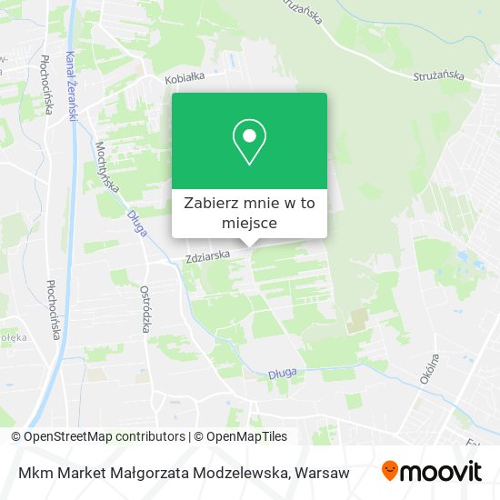 Mapa Mkm Market Małgorzata Modzelewska