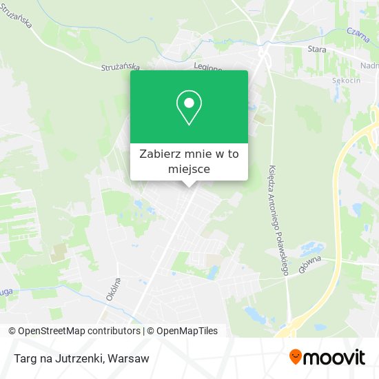 Mapa Targ na Jutrzenki