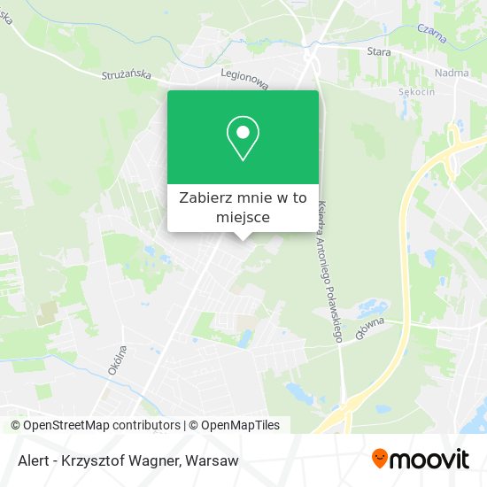 Mapa Alert - Krzysztof Wagner