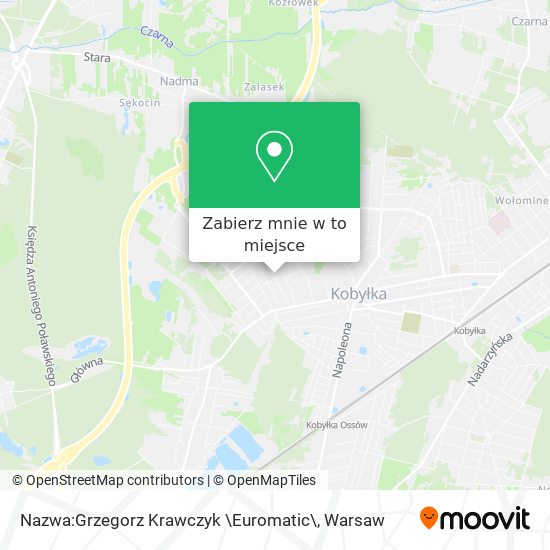 Mapa Nazwa:Grzegorz Krawczyk \Euromatic\