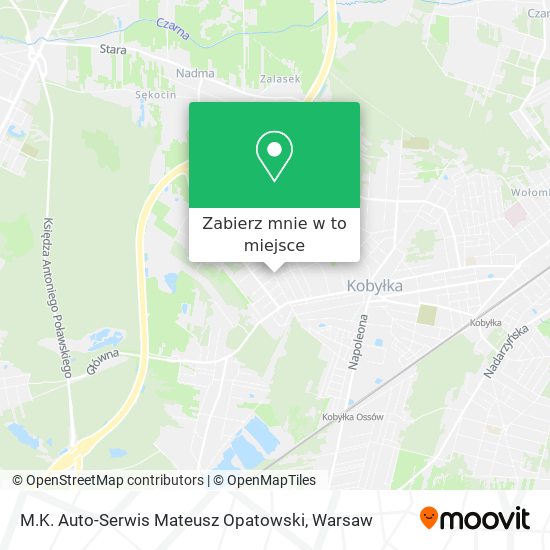 Mapa M.K. Auto-Serwis Mateusz Opatowski