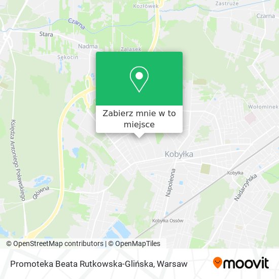 Mapa Promoteka Beata Rutkowska-Glińska