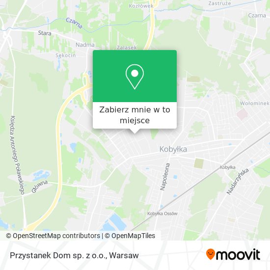 Mapa Przystanek Dom sp. z o.o.