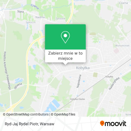 Mapa Ryd-Jaj Rydel Piotr