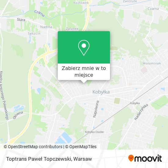 Mapa Toptrans Paweł Topczewski