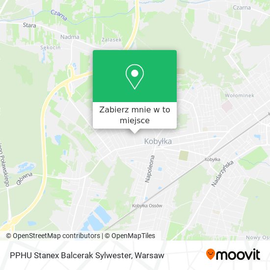 Mapa PPHU Stanex Balcerak Sylwester