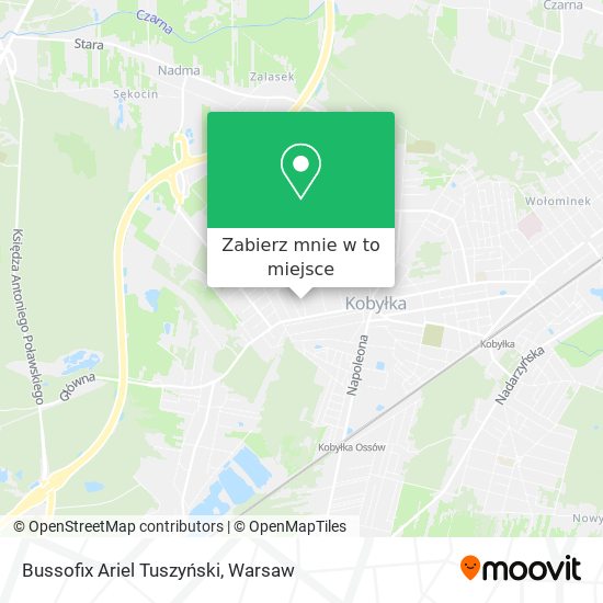 Mapa Bussofix Ariel Tuszyński