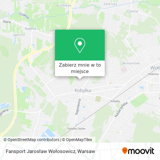 Mapa Fansport Jarosław Wołosowicz