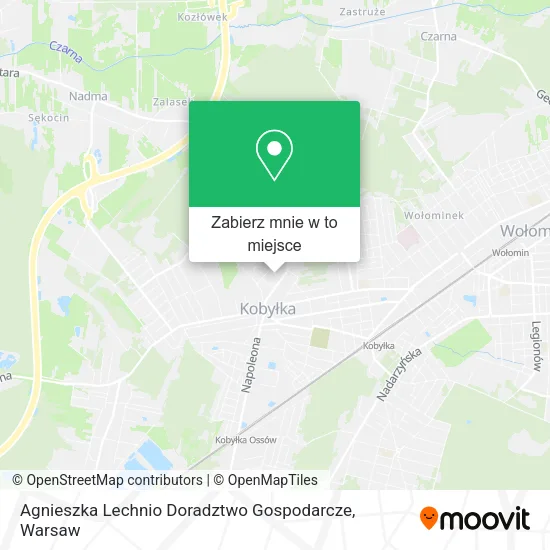 Mapa Agnieszka Lechnio Doradztwo Gospodarcze