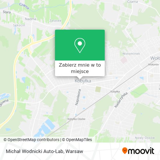 Mapa Michał Wodnicki Auto-Lab