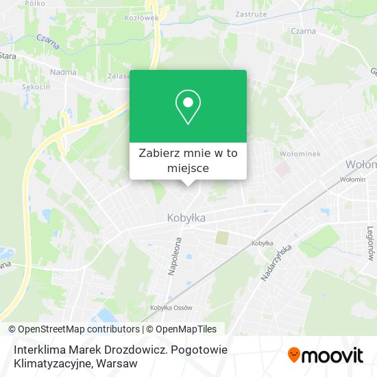 Mapa Interklima Marek Drozdowicz. Pogotowie Klimatyzacyjne