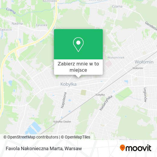 Mapa Favola Nakonieczna Marta