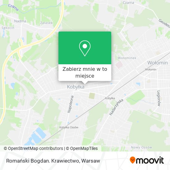 Mapa Romański Bogdan. Krawiectwo