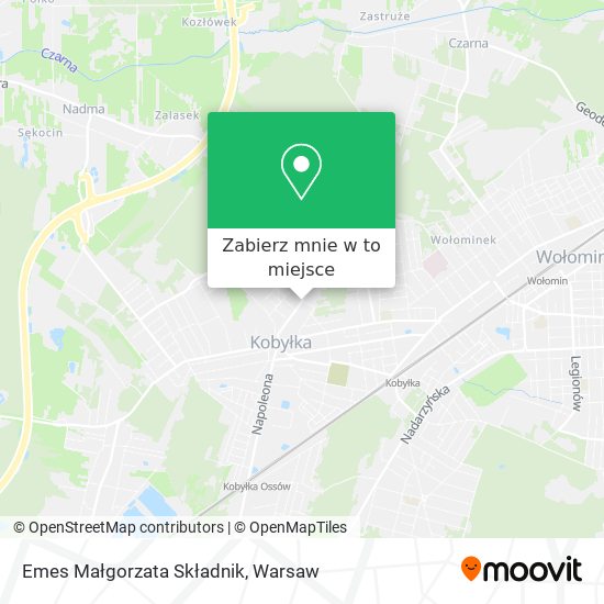 Mapa Emes Małgorzata Składnik