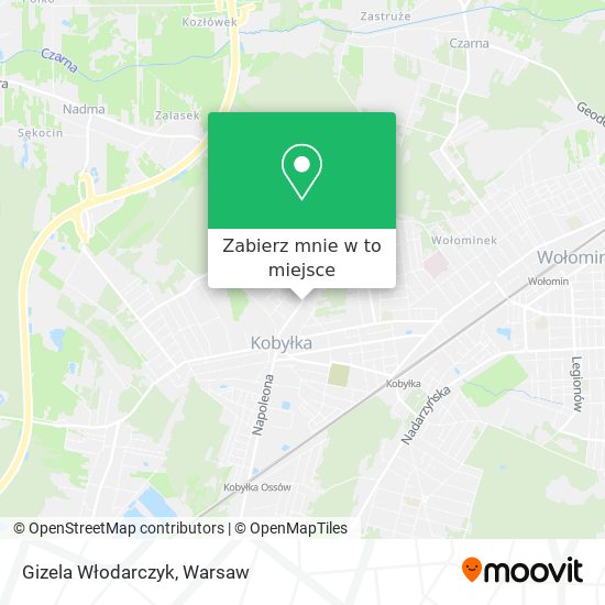 Mapa Gizela Włodarczyk