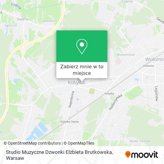 Mapa Studio Muzyczne Dzwonki Elżbieta Brutkowska