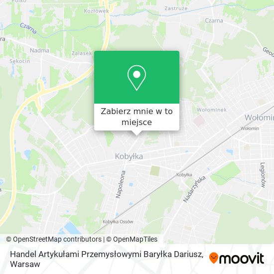 Mapa Handel Artykułami Przemysłowymi Baryłka Dariusz