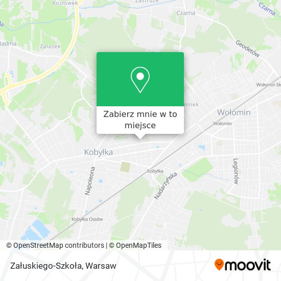 Mapa Załuskiego-Szkoła