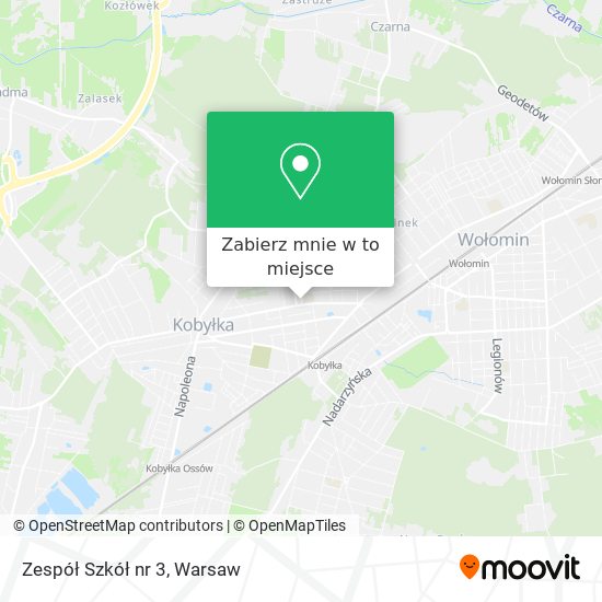 Mapa Zespół Szkół nr 3