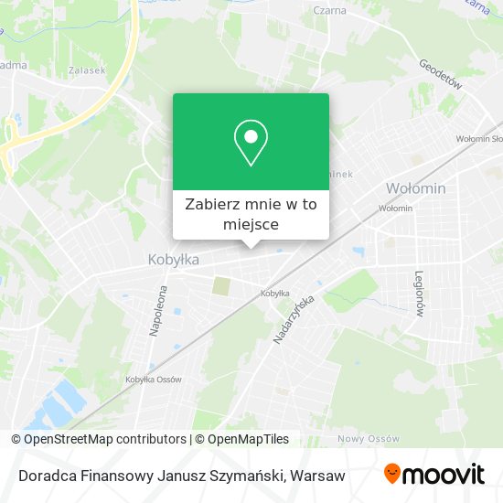 Mapa Doradca Finansowy Janusz Szymański