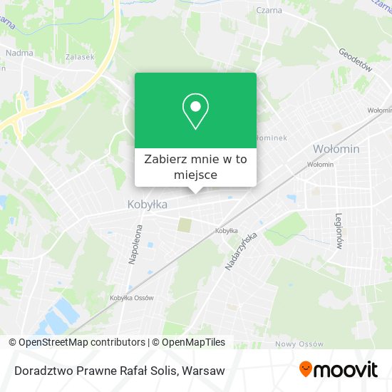 Mapa Doradztwo Prawne Rafał Solis